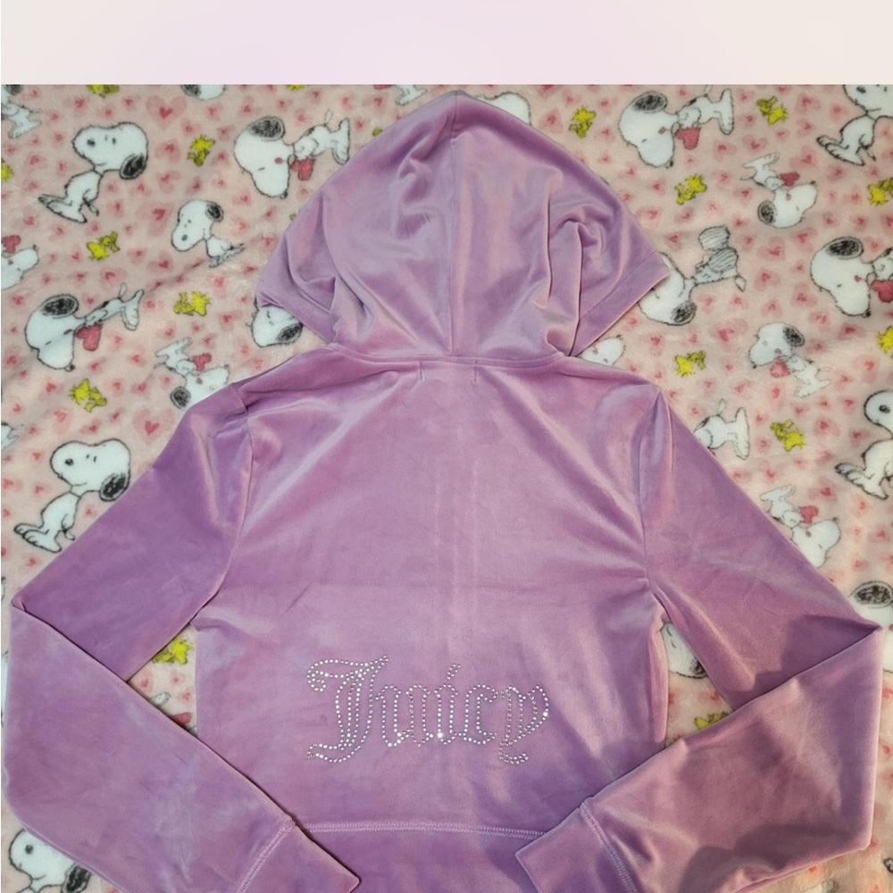 Juicy Couture Lavender Hooded Jacket - Picture 2 of 2
